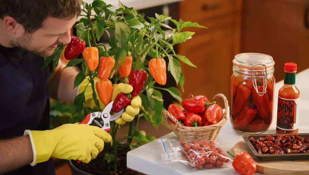 Aproveitamento da Colheita de Scotch Bonnet