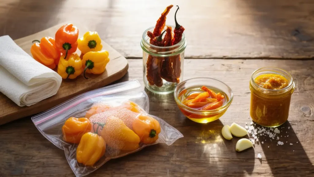 Como Conservar a Scotch Bonnet
