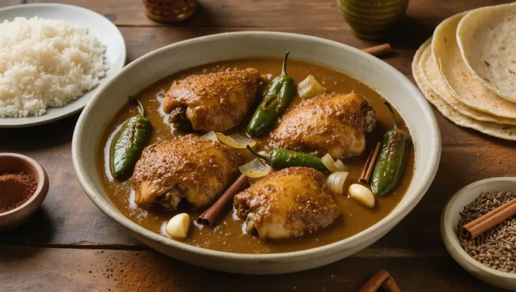 Frango ao Molho Mole de Poblano