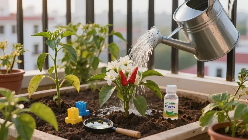 Rega e Adubação da Thai Chili