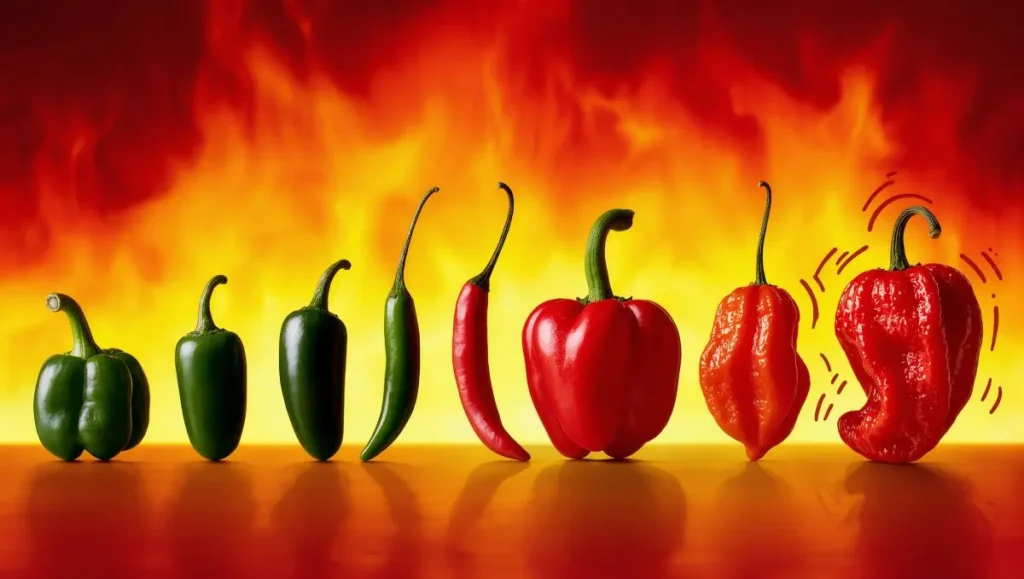 Thai Chili na Escala Scoville