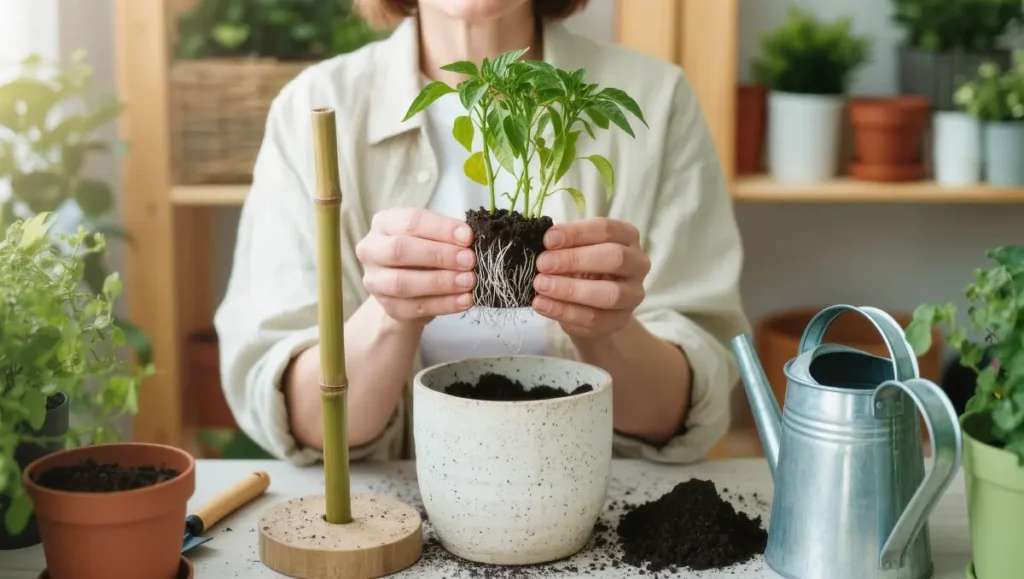 Transplante para Vasos
