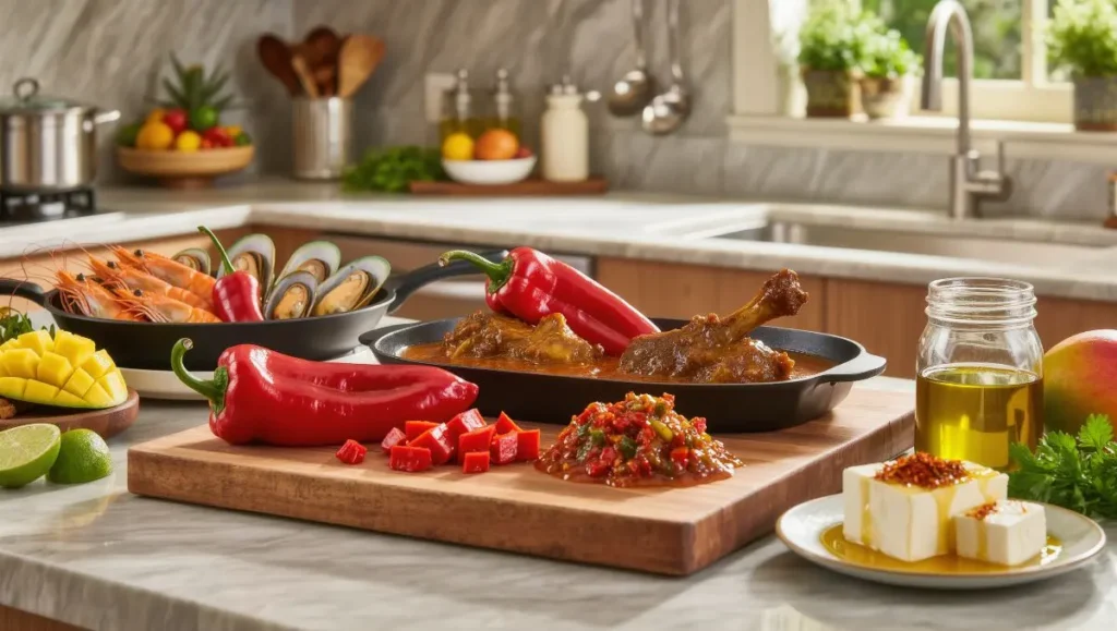 Usos da Scotch Bonnet na Cozinha