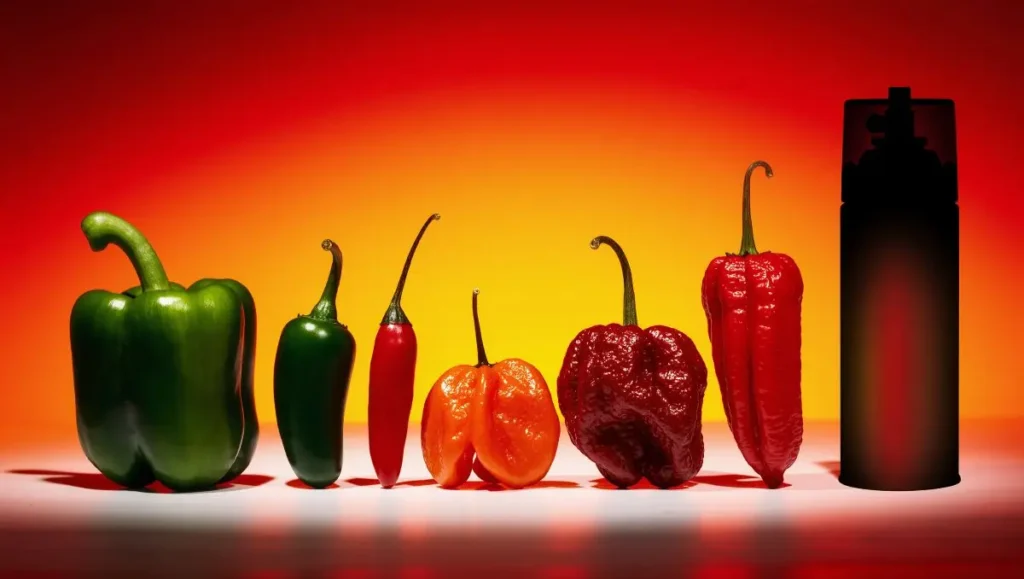 Bhut Jolokia na Escala Scoville