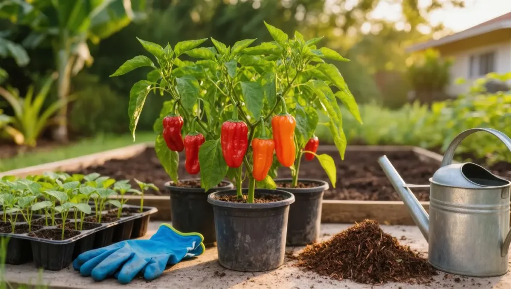 Como Cultivar a Naga Morich