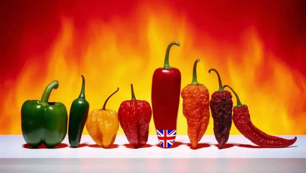 Dorset Naga na Escala Scoville