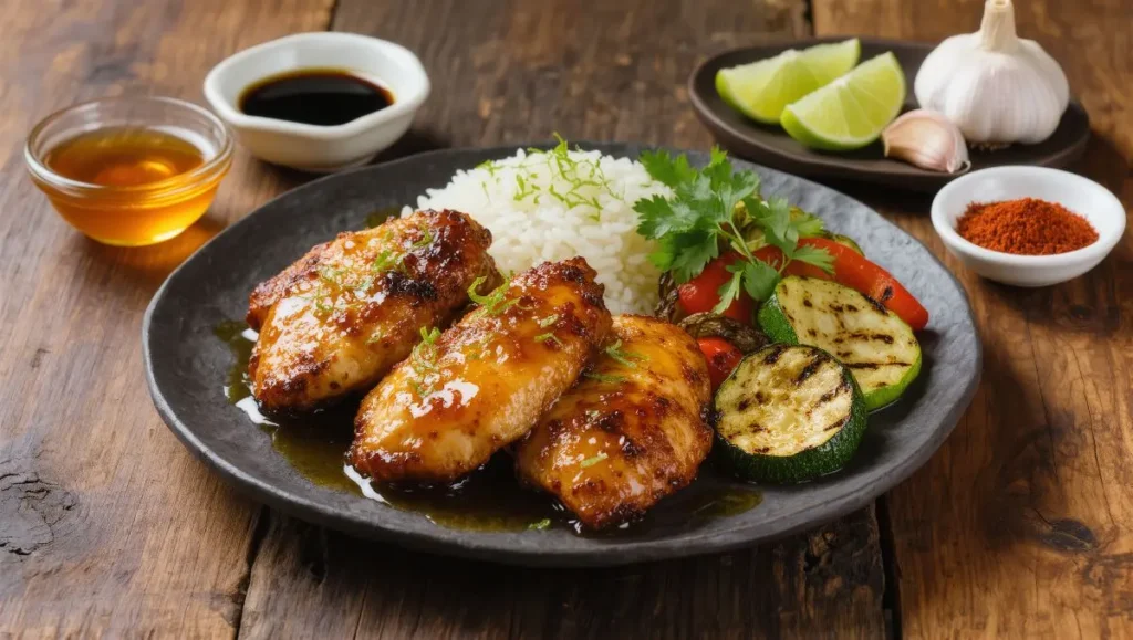 Frango ao Molho Ghost Pepper com Mel e Limão