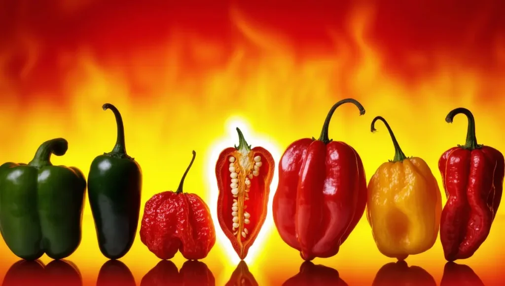 Naga Morich na Escala Scoville