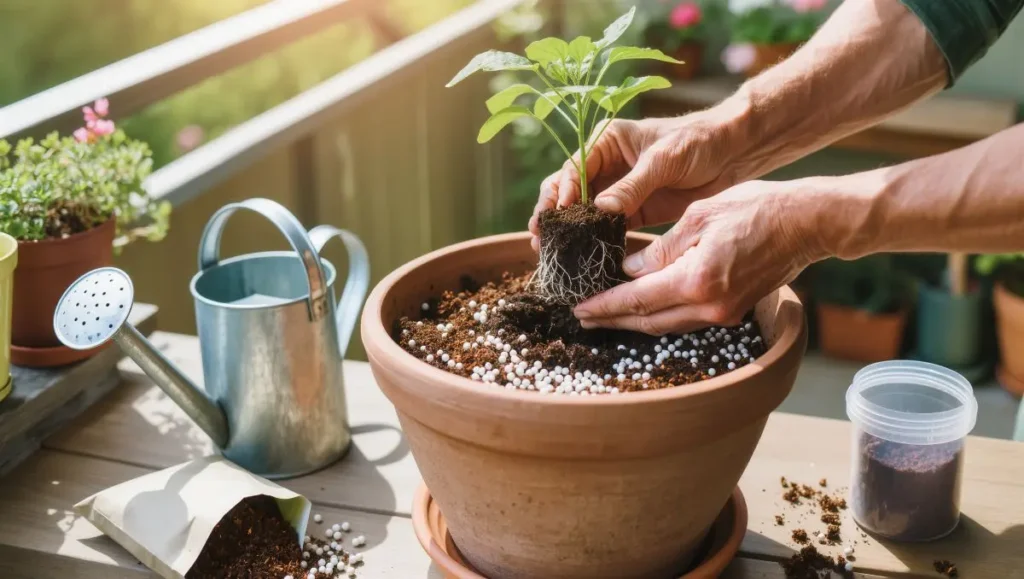 Transplante e Crescimento Inicial