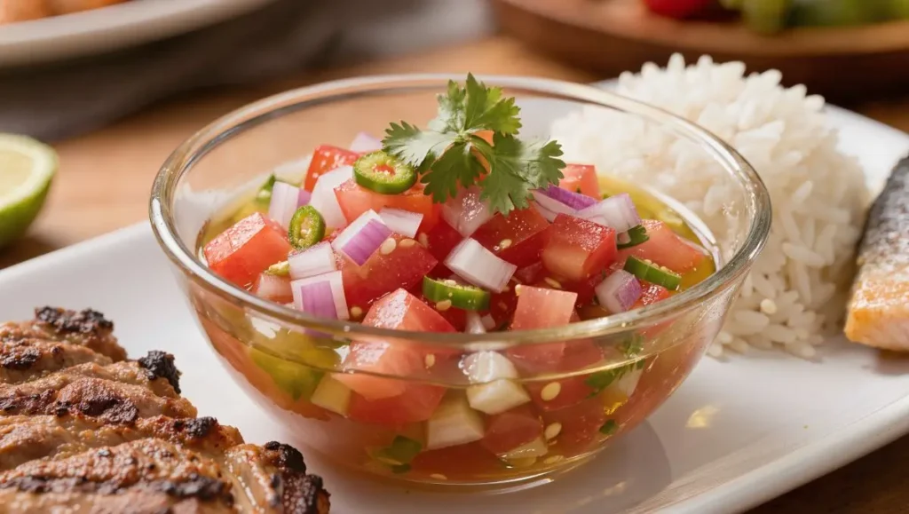 Vinagrete Brasileiro com Thai Chili