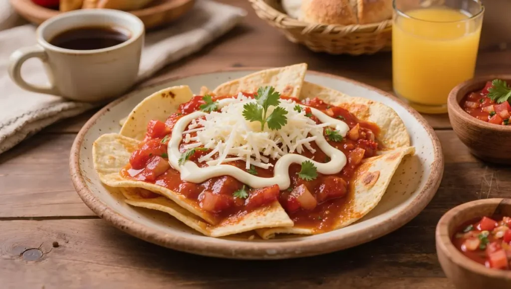 Chilaquiles ao Estilo Oaxaqueño
