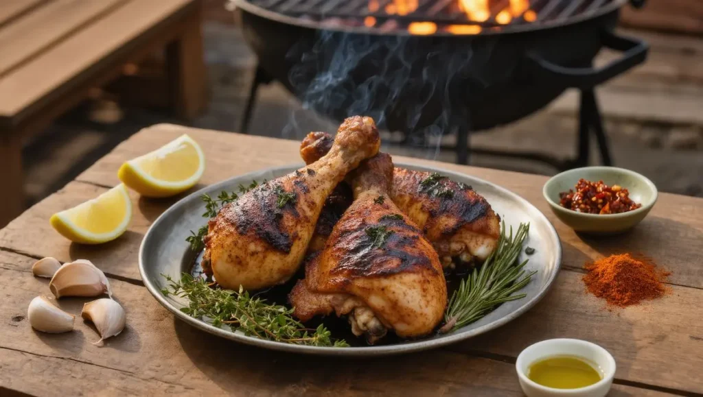 Frango Grelhado com Marinada de Komodo Dragon e Alho