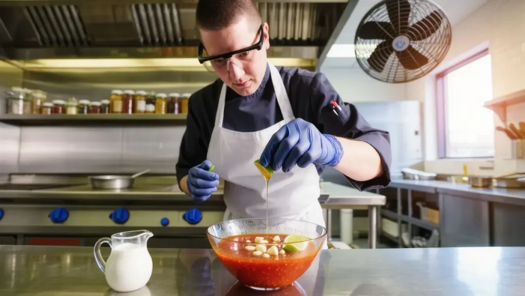 Pepper X na Cozinha