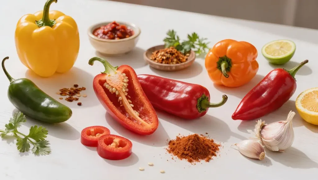 Aji Colorado na Escala Scoville
