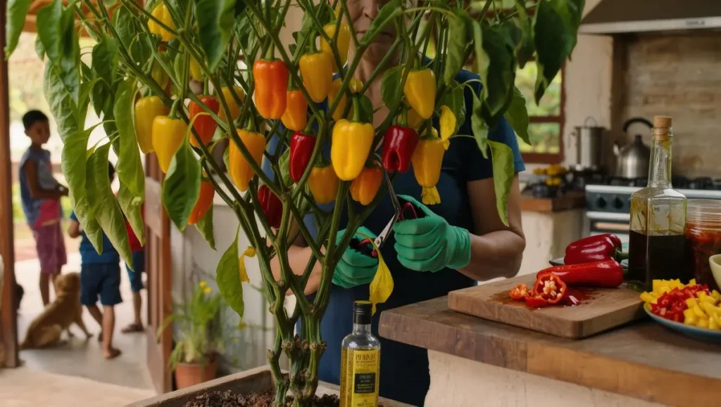 Colheita, uso ornamental e segurança no consumo