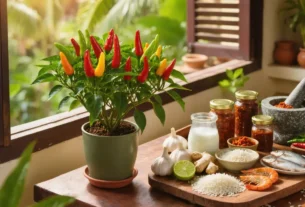 Como Cultivar CABAI BURUNG em Casa