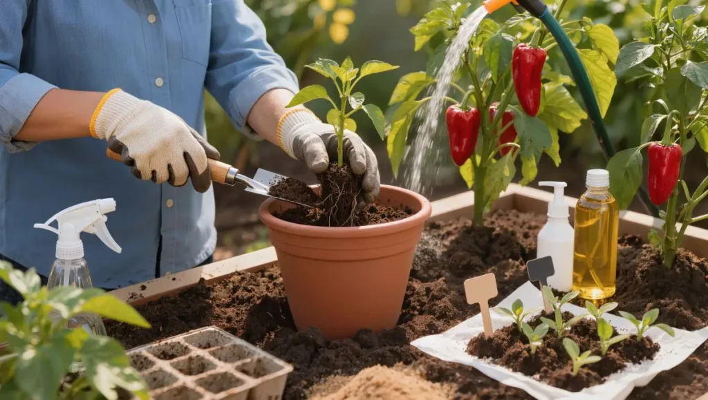 Como Cultivar a Aji Colorado em Casa ou na Horta