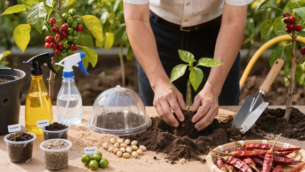 Como Cultivar a Pimenta Gundu