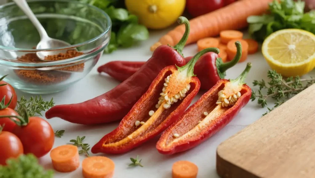 Propriedades nutricionais da Aji Colorado