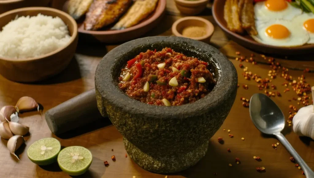 Sambal simples de Cabai Burung