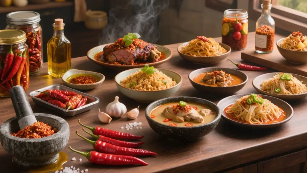 Usos da Cabai Rawit na Cozinha Asiática e Brasileira