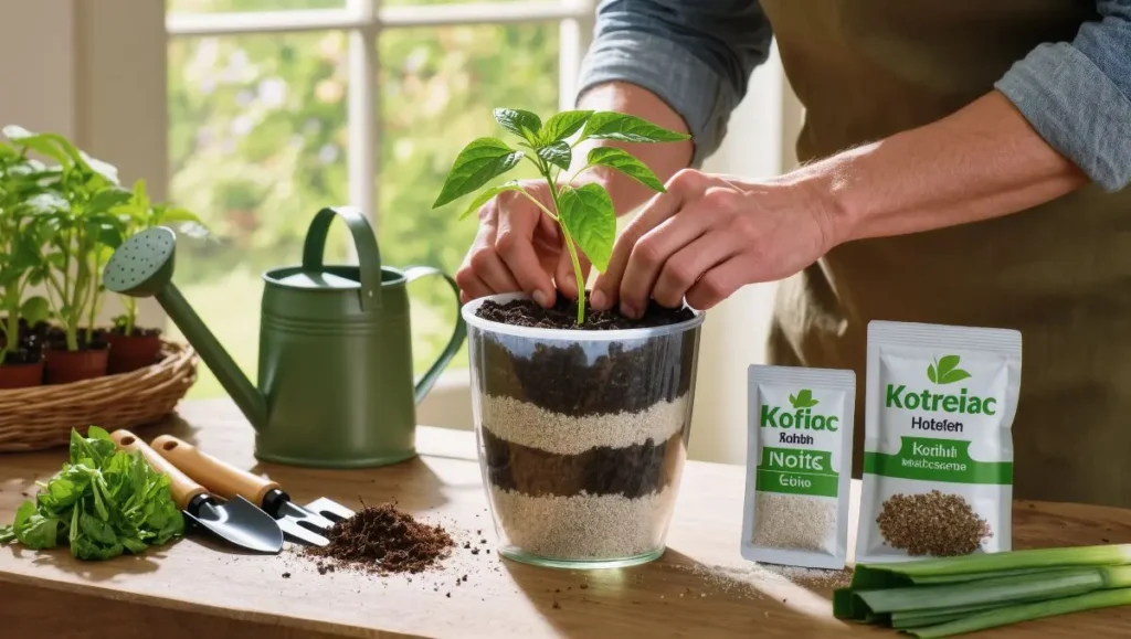 Vaso, substrato, sol e rega os pilares do cultivo