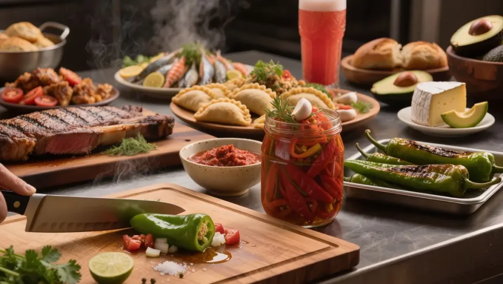 Aji Cristal na Cozinha
