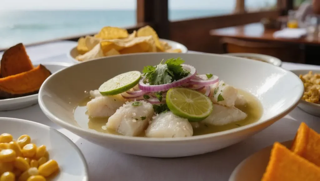 Ceviche rápido com Aji Limo