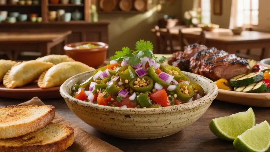 Pebre chileno com Aji Cristal