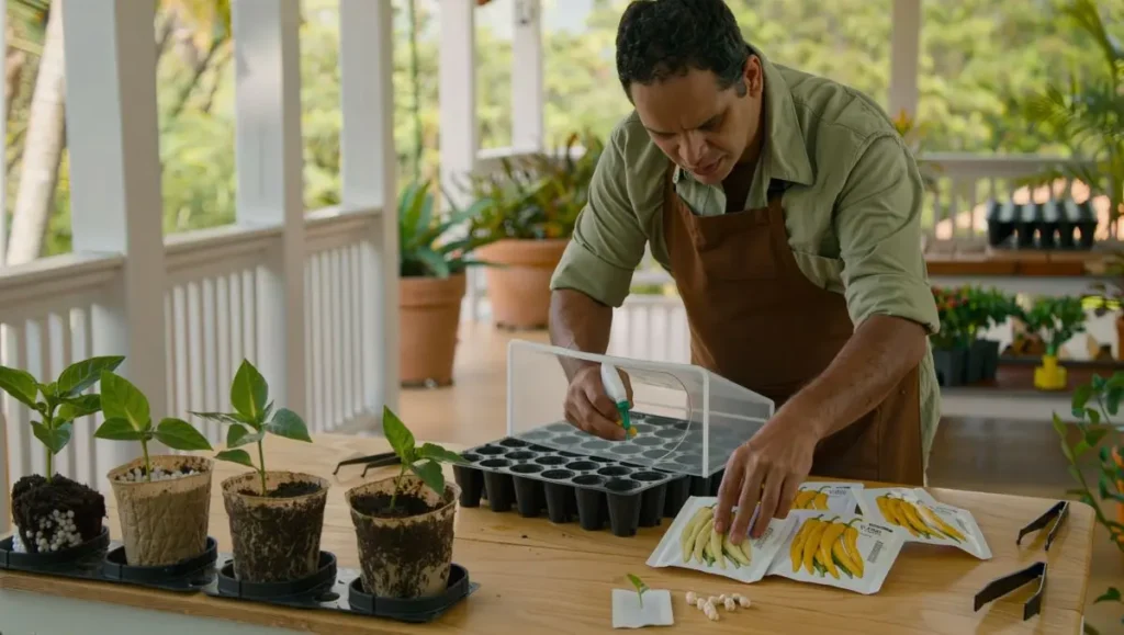 Planejamento para cultivar Banana Pepper